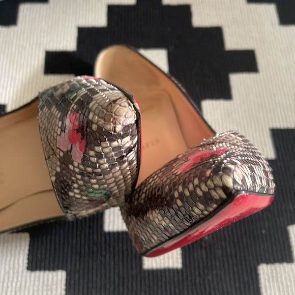 Christian Louboutin So Kate 120 Python Flower 39.5 - Picture 8 of 9